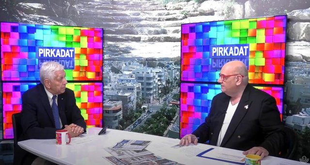 Thomas Barat as a guest speaker at Heti TV Chanel, Budapest: “In a democracy, freedom of speech and the freedom of the press are included in the constitution.”