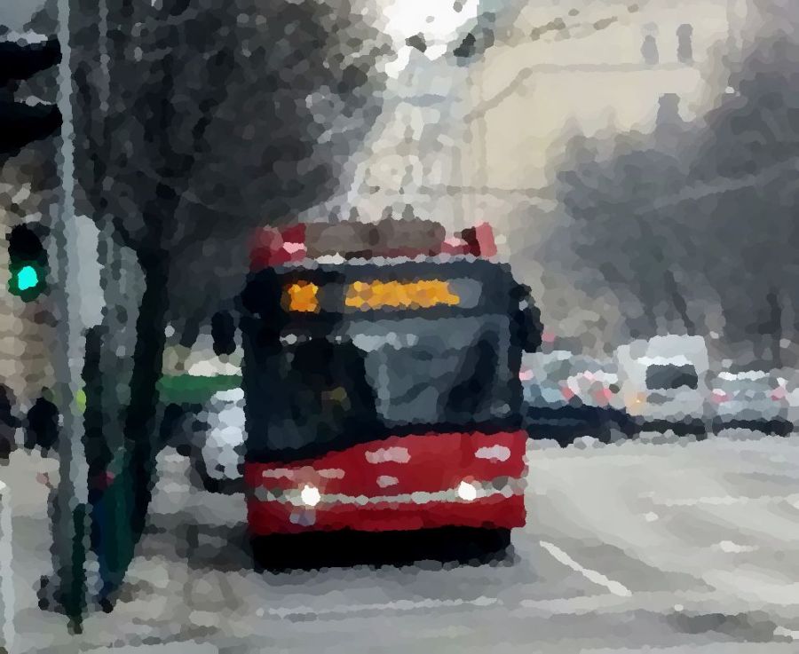 Barát Tamás: A 72-es járat - Megérkezett a hetvenkettes troli. Beállt a megállóba. Rám vár. Holnap, március elsején felszállok rá.