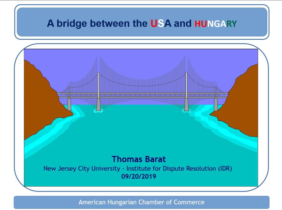 A bridge between the USA and HUNGARY