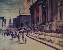 Ezért mentem el a Plaza Hotelből és sétáltam át a Metropolitan Múzeumba. A szálloda és a Múzeum viszonylag közel van egymáshoz. Nagyjából másfél mérföld, ez kb. fél órás séta  - New York-i mértékkel mérve, ez nem távolság. A Múzeumban felmentem a nagy lépcsőn, megvettem a belépőket és elindultunk, hogy megnézzük a múzeumot, amikor már az épületen belül elestem.