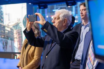 Reporting from the Nasdaq TV studio